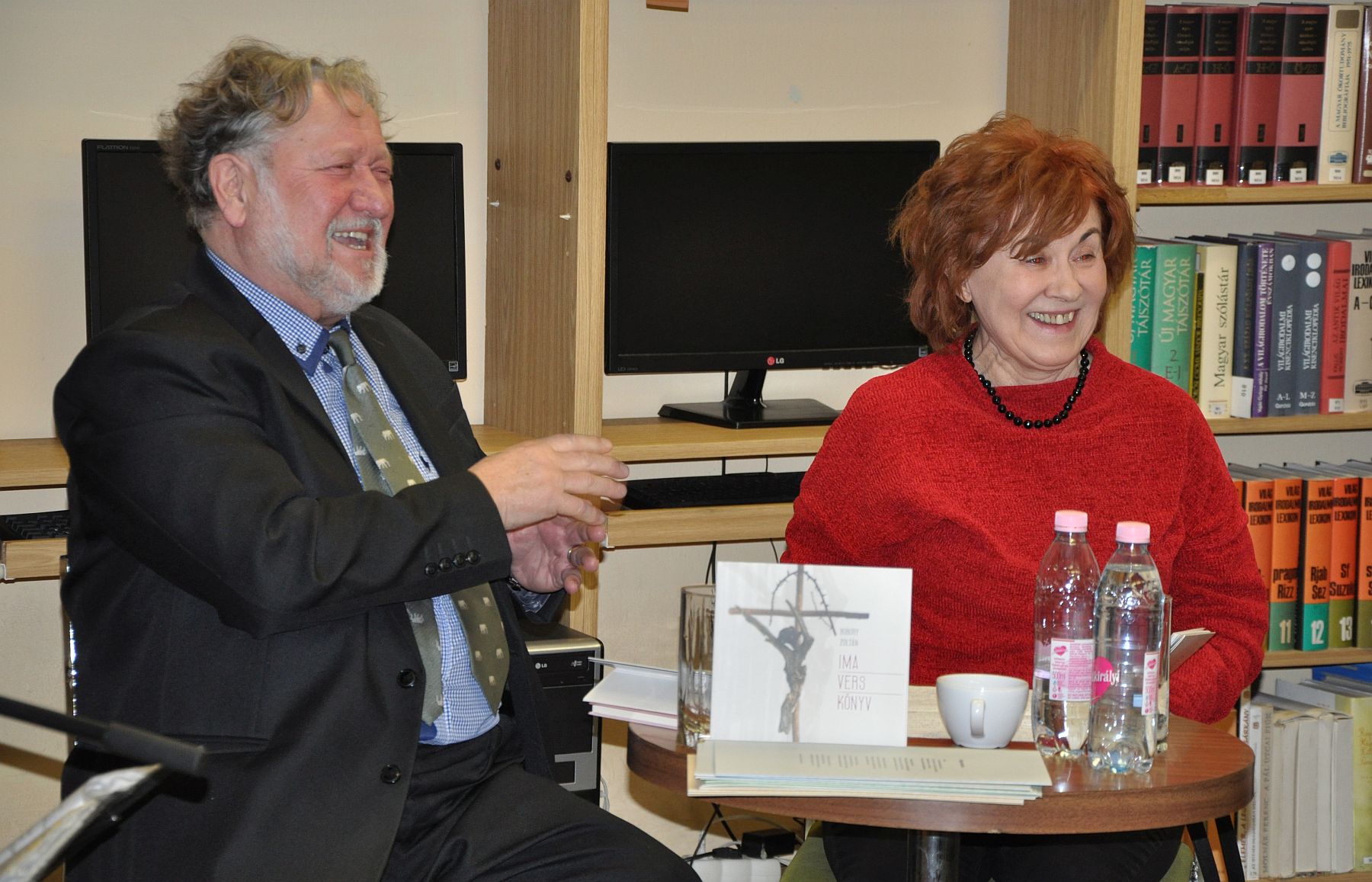 Bobory Zoltán Ima-Vers-Könyvének bemutatója a Gárdonyiban